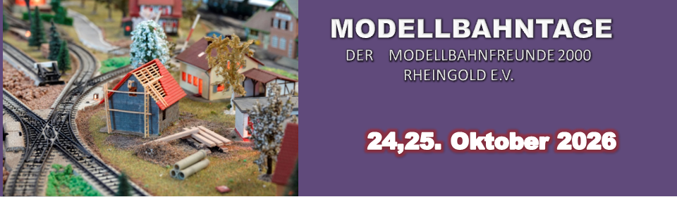 2. Modellbahntage