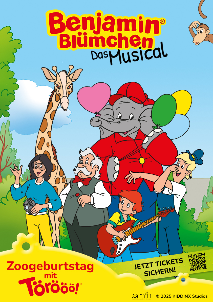 Benjamin Blümchen – Das Musical: Zoogeburtstag mit Törööö! 