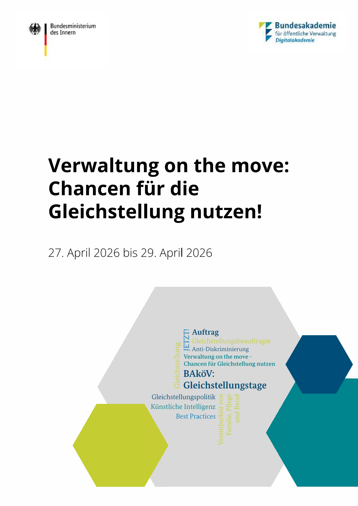 Bopparder Gleichstellungstage: Verwaltung on the move - Chancen für die Gleichstellung nutzen!
